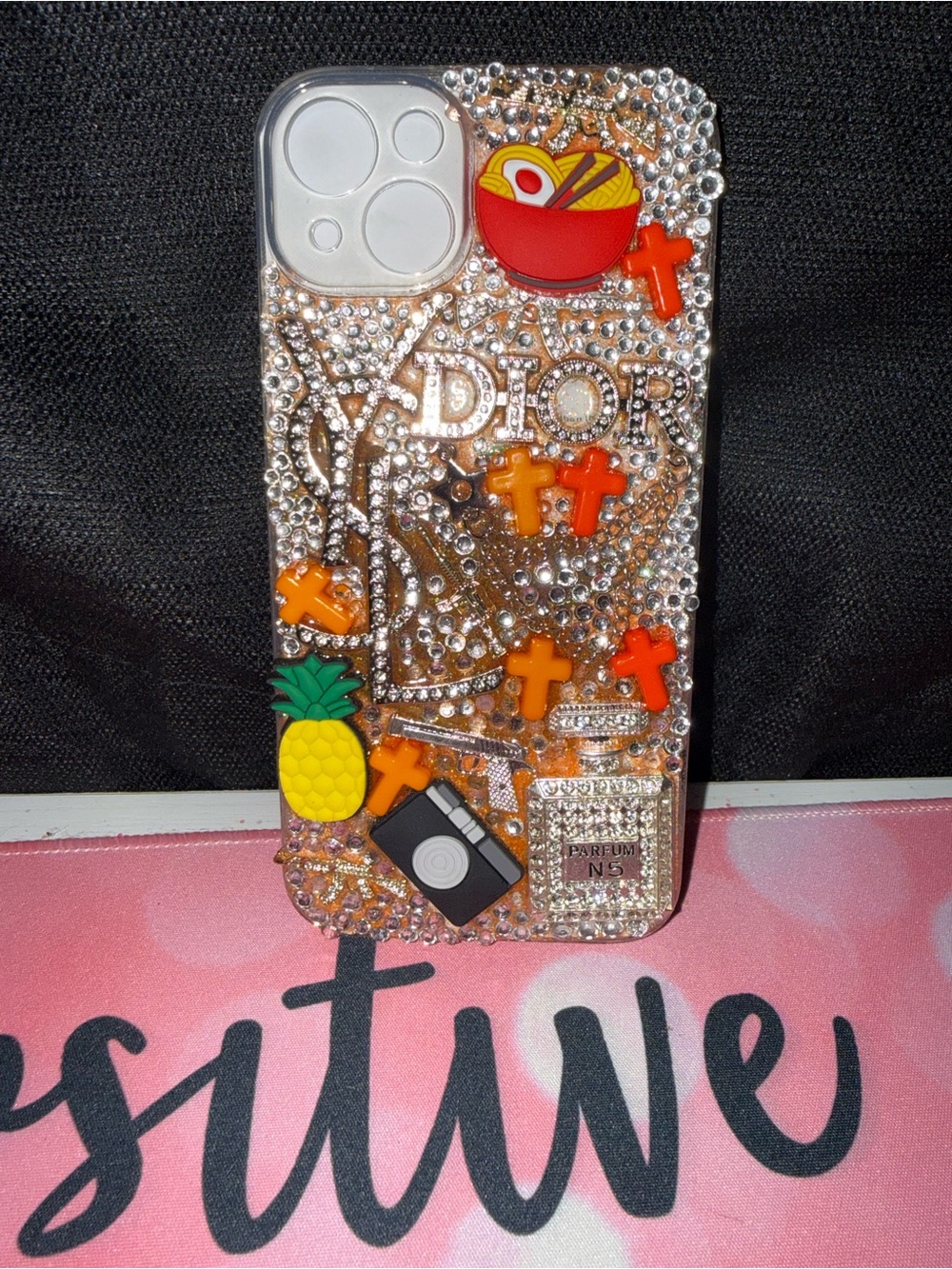 iPhone 15 is plus custom case #bling #luxury #blingcase